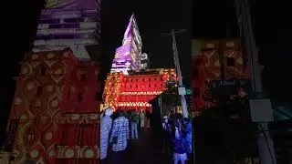 SYDNEY CITY - VIVID LIGHT SHOW - CIRCULAR QUAY - AUSTRALIA🇦🇺🪃🟣🔵🟡🟢🟠🔴