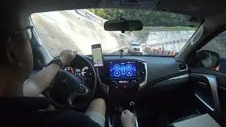Montero Sport Glx MT | Uphill/Downhill POV | 