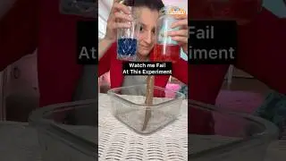 Science experiment FAIL 😵🤯 #shorts #scienceexperiment #thunderstorm #kidsvideo #sciencefairproject