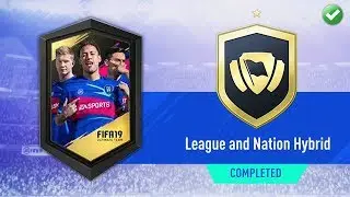 LEAGUE & NATION HYBRID SBC! (CHEAP & EASY) | FIFA 19 Ultimate Team