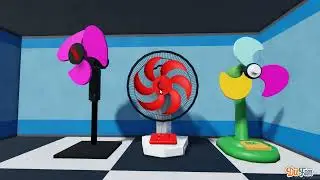 Roblox Wobbly Fan Hidden inside Circus Area!