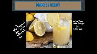How To Make Baking Soda & Lemon Juice |Weight Loss| Lemon Detox| See What Happened| OMG| Detox Water