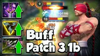 BUFFED ITEMS PATCH 3.1B ON LEE SIN IS INSANE? (17/1/10) - BUILD & RUNES - WILD RIFT GAMEPLAY