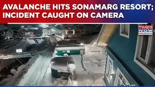 Massive Avalanche Hits Sonmarg Resort In JK; Panic Triggered, No Casualties Reported