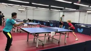 Professional Table Tennis training
