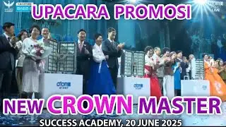 Upacara Promosi 3 New Crown Master, Success Academy Atomy Korea, 20 Juni 2025
