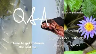 Q&A time with me! Lets get deep and connect ✨