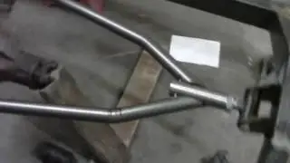 1960 GMC truck, rear backhalf frame clip. Bagged fullsize