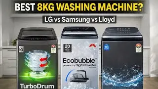 Top 3 8kg Top Load Washing Machine (LG vs Samsung vs Lloyd)🔥