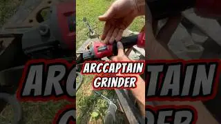 SALE! ARCCAPTAIN Pivoting head grinder! Add a MIG 200 & 55A plasma cutter with 3/4&rdquo; max cut on 220V