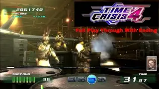 Time Crisis 4: Full Play through with all cut Scenes & Ending