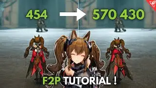 P0 Gilberta 570 K Nuke Tutorial !! [ Arknights: Endfield ]