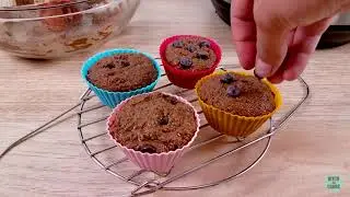 The SECRET to soft and fluffy INSTANT POT chocolate MUFFINS (sugar-free): Ditch The Carbs