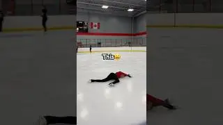 Every Figure Skater&rsquo;s Worst Nightmare⛸️😭#figureskating #iceskating #skater #hockey #shorts