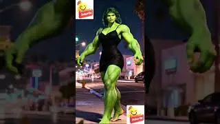 She-Hulk's Ultimate Transformation! 💪✨