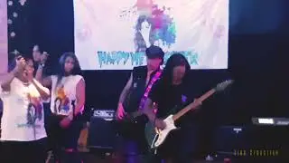 Aces High - Mona, Nuke, The Shadow Band @ Makan Time (Happy Metal Sister) Iron Maiden Cover Song