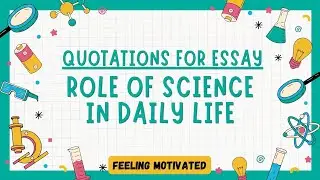 Quotations for Essay 