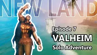 I Met A Wolf | Valheim Solo Adventure (Part 7) | 4K No Commentary Longplay