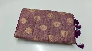 Pure Linen Tissue Saree Collections FREE SHIPPING 