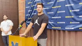 Michigan DT Julius Welschof Discusses His Development, D-Line's Progression