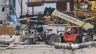 SpaceX Starbase 5/11/23 Orbital Launch Complex Repair Upgrade 4K Starship Super Heavy Boca Chica TX