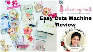 Dress My Craft Easy Cuts machine Review and projects