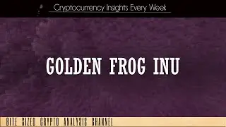 Golden Frog Inu - See Red Flags In The Description