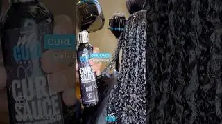 Natural hairstyling with My Curl products