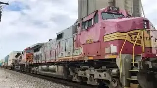 Lots of Train Action! - Carrollton, MO - 05.23.21
