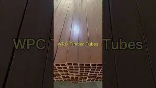 Waterproof Garden Wood Plastic Composite Outdoor Wpc Columns Timber Tubes Ceiling Tube