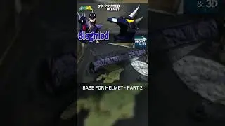 PART 2 - Base for 3d printed life size helmet of Siegfried Dubhe from the Saint Seiya franchise