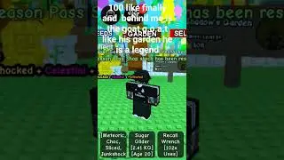 tysm for liking my garden legends and U sub to @RealStrawberryblox01 rn and @theyellowduckyman