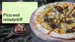 Hvit pizza med reinsdyrbiff - kjapt og greit! | MatPrat