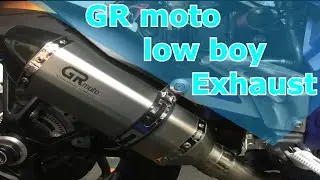 GR moto low boy exhaust fitting - Triumph Speed Triple
