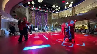 Cunard Queen Anne June 2024. Wave Duo. Moon River, Waltz