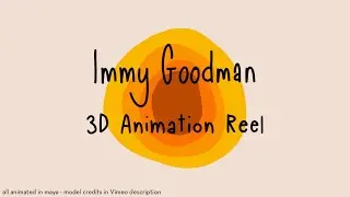 3D Animation Showreel - July 2024