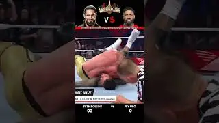 Every Seth Rollins vs Jey uso 1 on 1 Match Result Edit 💥 #wwe