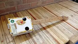 Cigar Box Guitar build