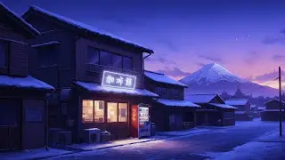 Cozy Winter Lofi 🔥 Warm Fireplace Beats for Peaceful Focus & Relax
