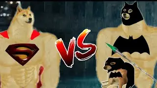 Cheems Batman Vs Superman Fight Scene । Doge Cheems Meme Video । MJD