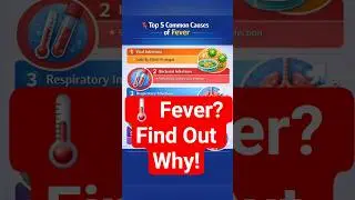 Top 5 Common Causes of Fever 🌡️ | Know the Reason!