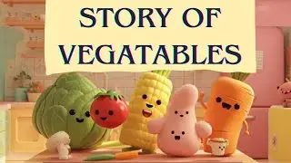 Veggie Friends Adventure | Fun Kids Story | Learn Benefits of Vegetables