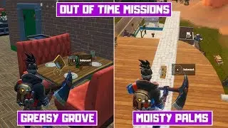 Collect the Visitor Recording in Moisty Palms and Greasy Grove! - Out of Time Missions Season X