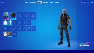Centurion Fortnite Outfit | Ingame Menu Showcase