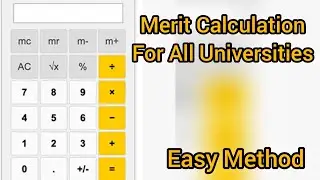 How to Calculate Aggregate (Merit) for All Universities| Merit Formula 2022 | 2023