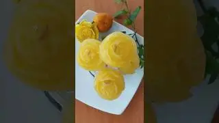 Orange Rose Popsicle 🍊🌹🍦#shorts #trending #icecream #popsicle #easy #how #orange #drink #streetfood