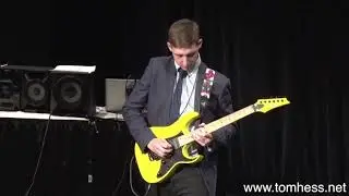 Online Guitar Student Dan Mayhew Jamming At HESSFEST