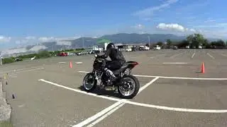 MOTO GYMKHANA NVRSK/Andrey Grebenyuk/ HYOSUNG GD250N/SATOKANA GP/49.99 sec