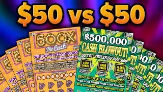 Челлендж на 500 долларов! Какой билет за 50 долларов принесёт больше выигрышей?