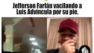 Farf&aacute;n se burla del pie de Advincula